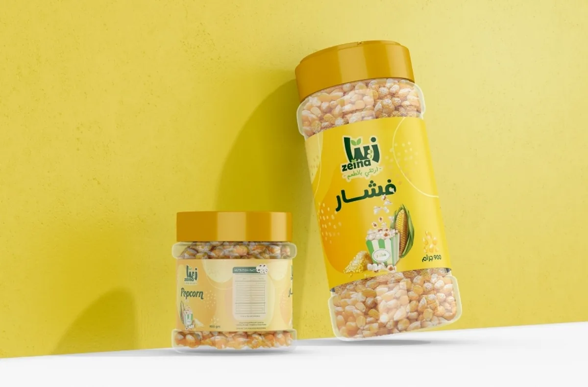 زينة — تصميم عبوات السناكس